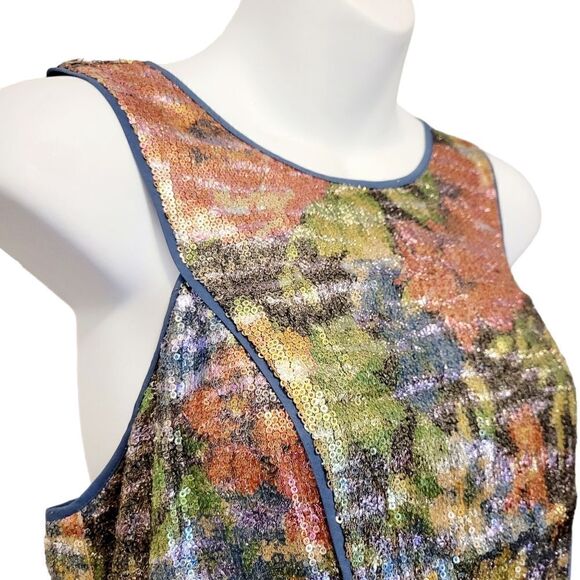 2/$20 Jessica Simpson Rainbow colour Bling Bling one piece Dress Size M - Picture 2 of 4